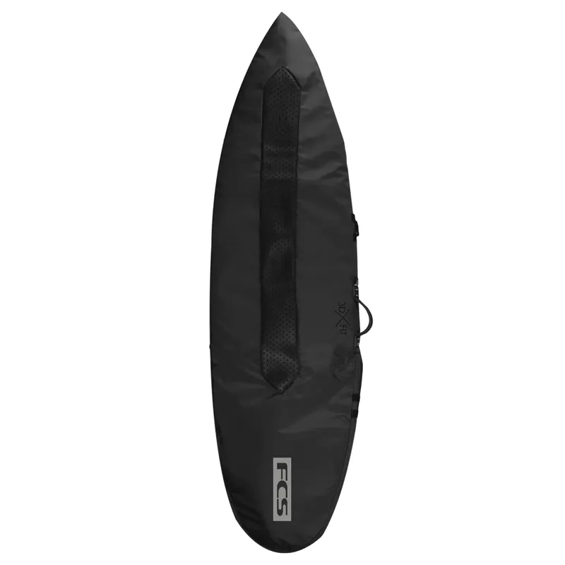 FCS Day All Purpose Surfboard Black/Warm Grey Boardbag