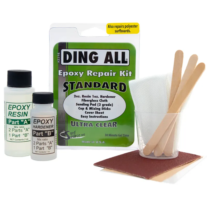 Ding All Standard Epoxy Surfboard Repair Kit