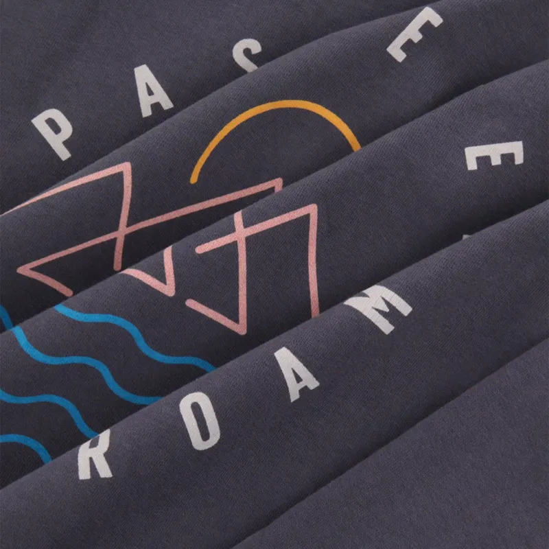 Passenger Escapism Recycled Cotton Hoodie in Faded Black-4