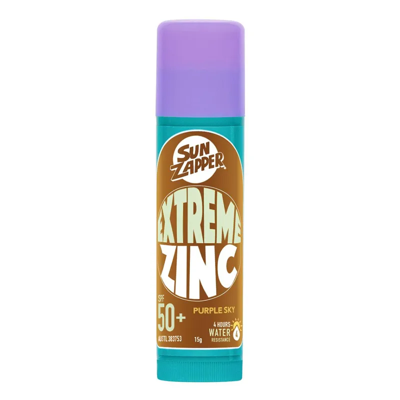 Sun Zapper 15g Extreme Zinc Stick in Purple
