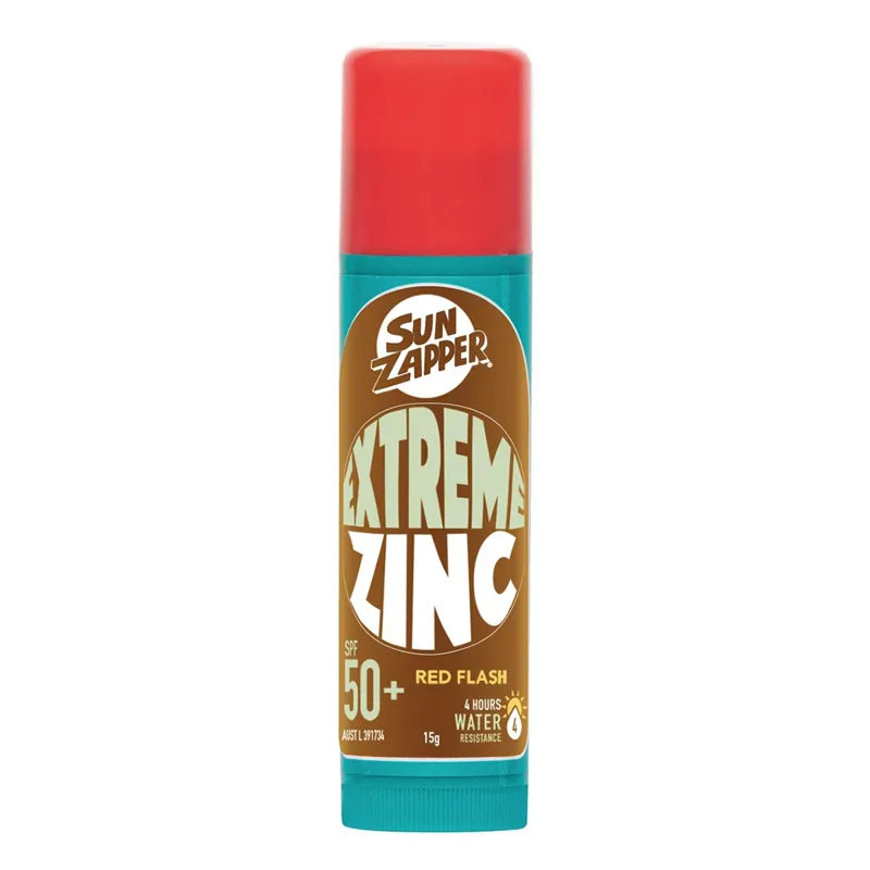 Sun Zapper 15g Extreme Zinc Stick in Red