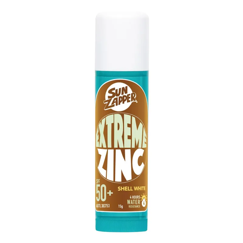 Sun Zapper 15g Extreme Zinc Stick in White