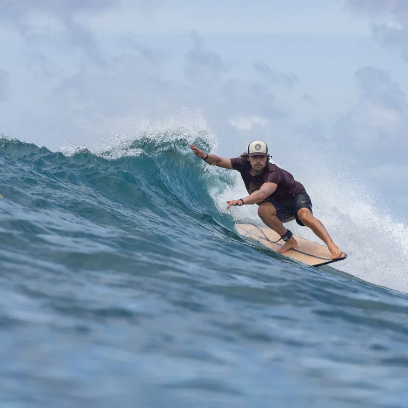 Torq V+ Surfboard in Retro Fade - Futures-4