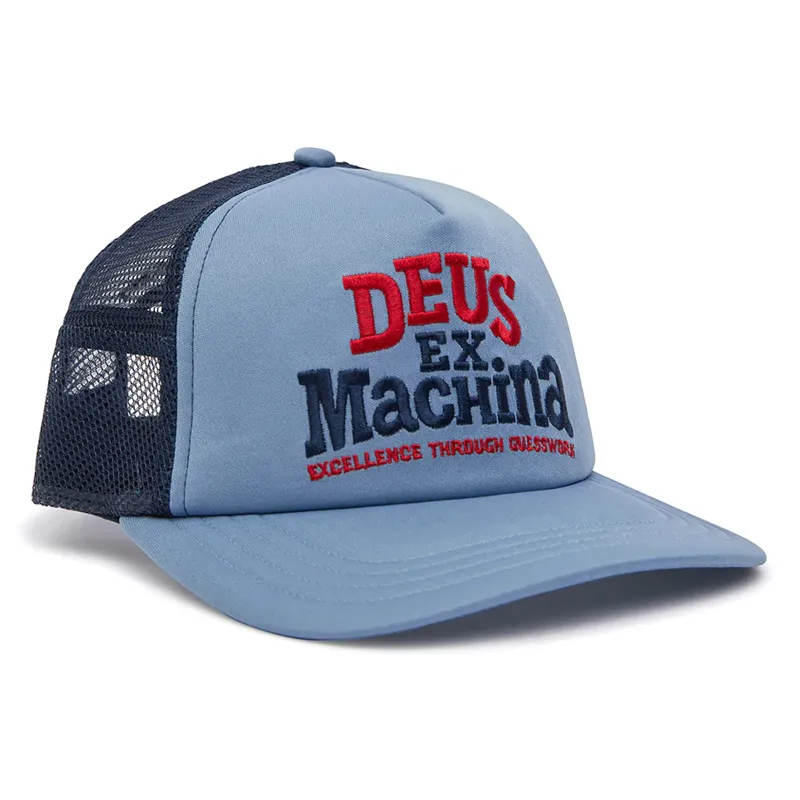 Deus Ex Machina Guesswork Trucker Cap in Aqua