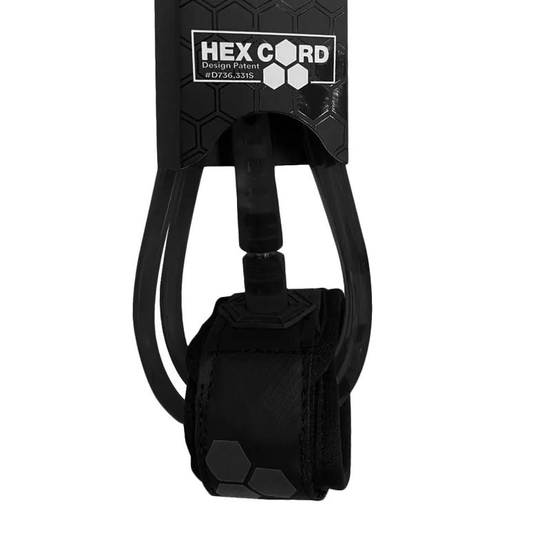 Channel Islands Hex Cord Leash in Black