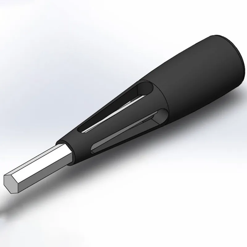 Channel Islands Hex Cord Leash in Black-1