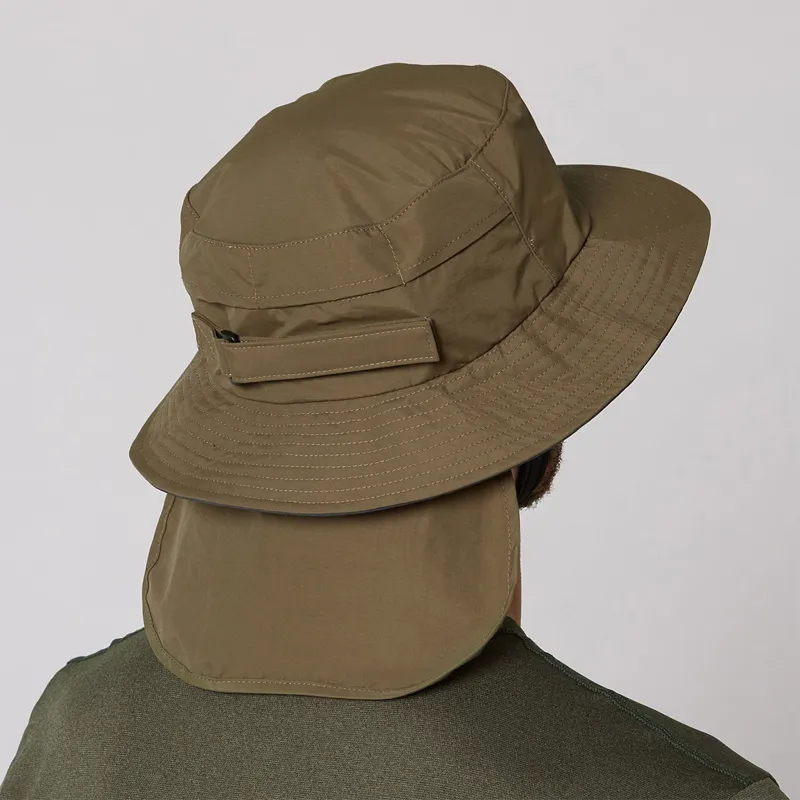 Ocean and Earth Indo Stiff Peak Surf Hat in Olive-1