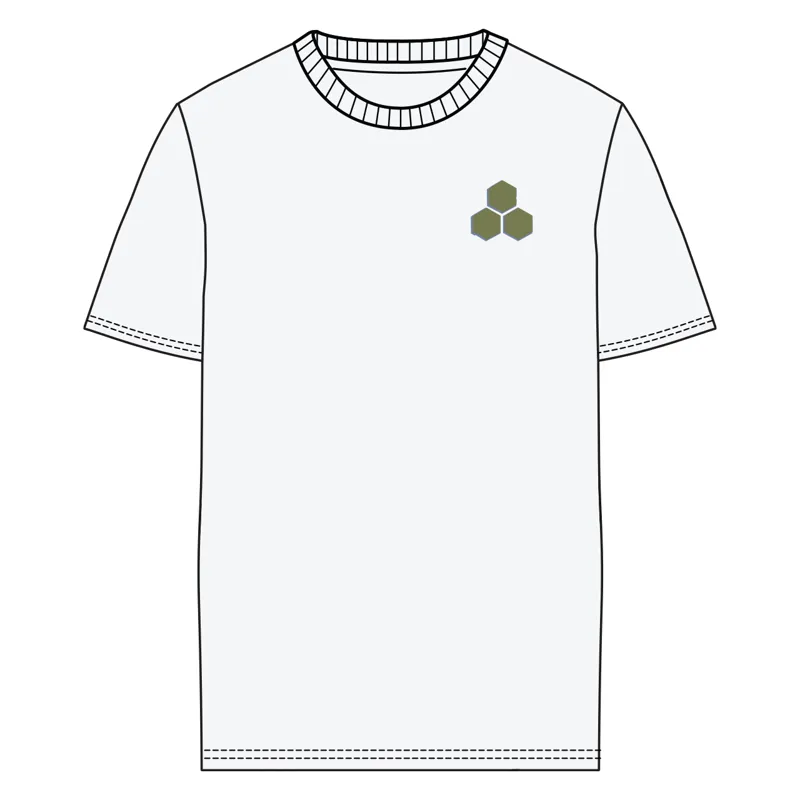 Channel Islands Inner Vision Tee in White-1