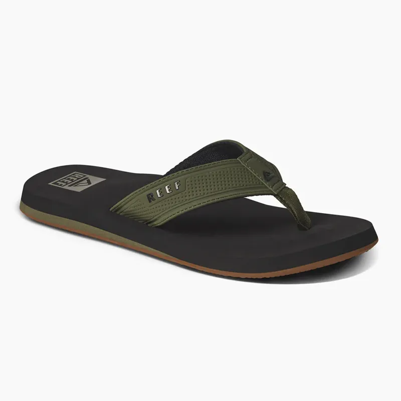 Reef The Layback Sandal in Black/Olive
