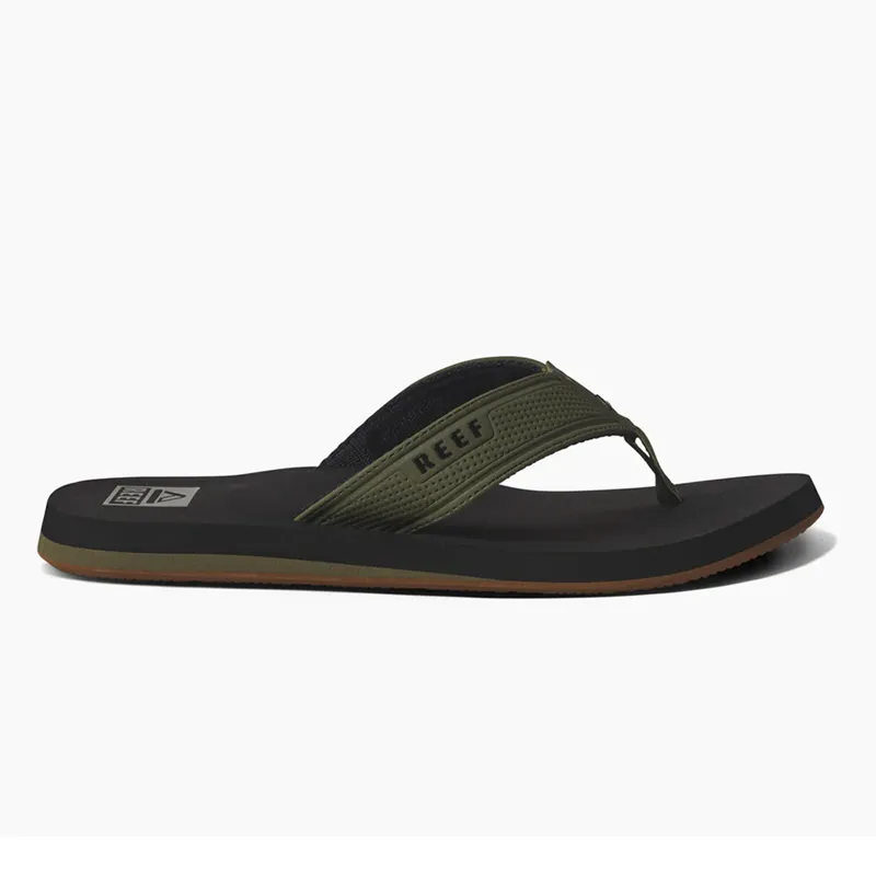 Reef The Layback Sandal in Black/Olive-1