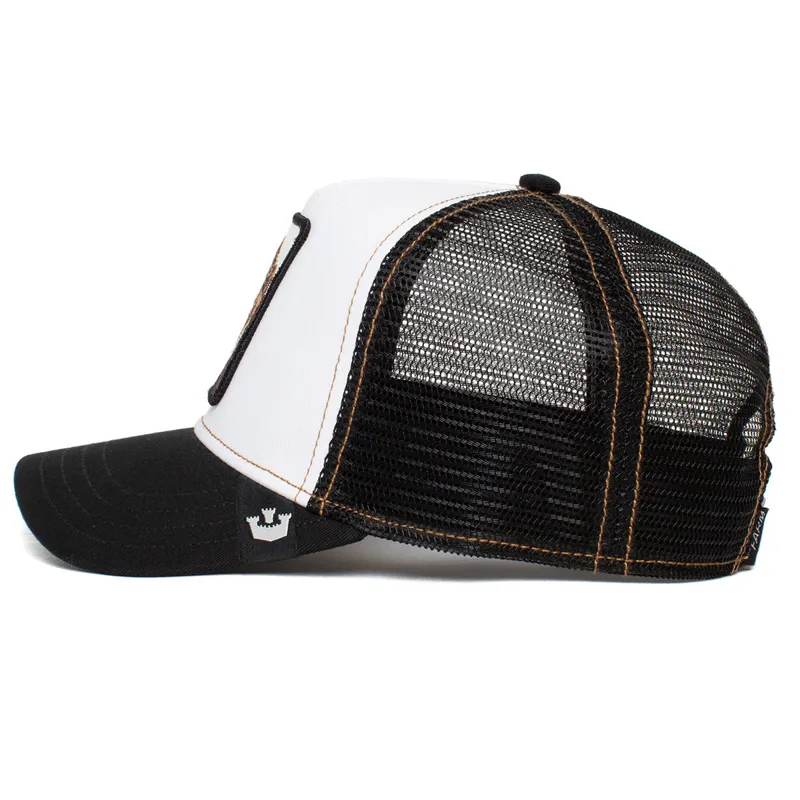 Goorin Bros The King Lion Trucker Cap in Black-2