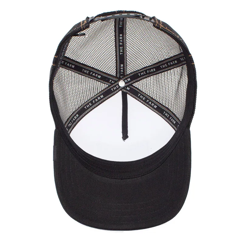 Goorin Bros The King Lion Trucker Cap in Black-3