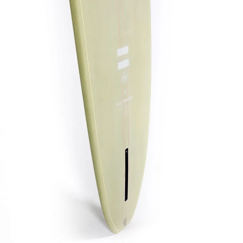 Indio Log Machine Surfboard in Green Stone-3