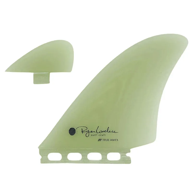 True Ames Ryan Lovelace FM Twinzer Fin Set in Clear