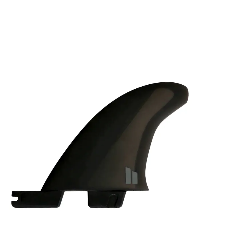 FCS II Mick Fanning PC Aircore Twin + Stabiliser Fin Set in Black-3