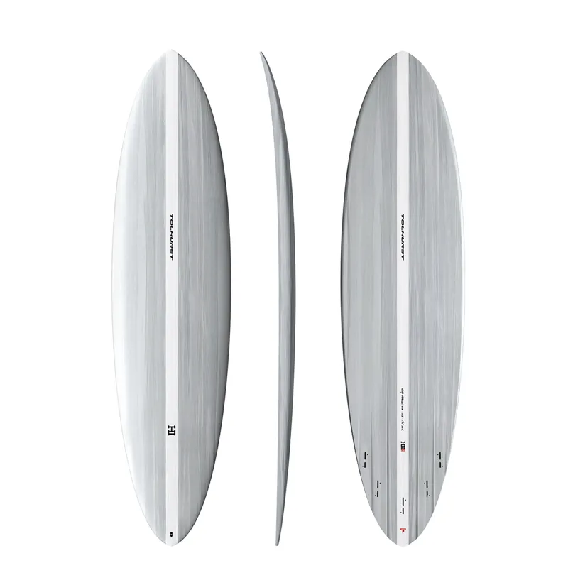 Thunderbolt Surfboards Harley Ingleby Mini Mid 6 in Candy White -