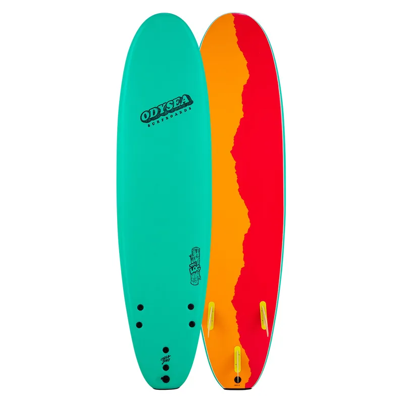 Catch Surf Odysea Log Soft Surfboard in Turquoise