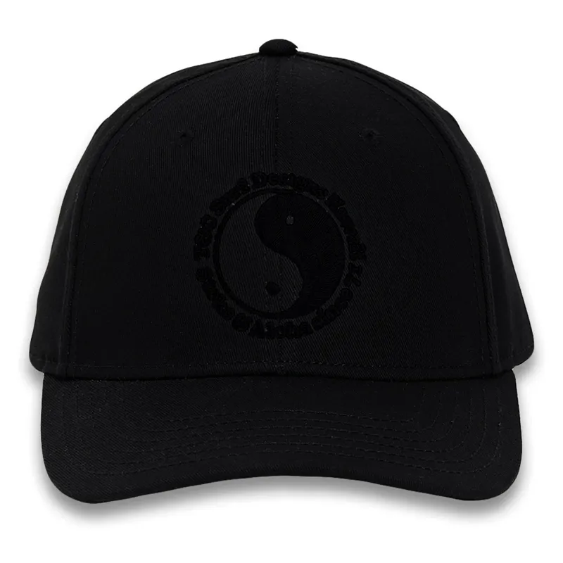 T and C Surf Designs OG Snap Back Cap in Washed Black