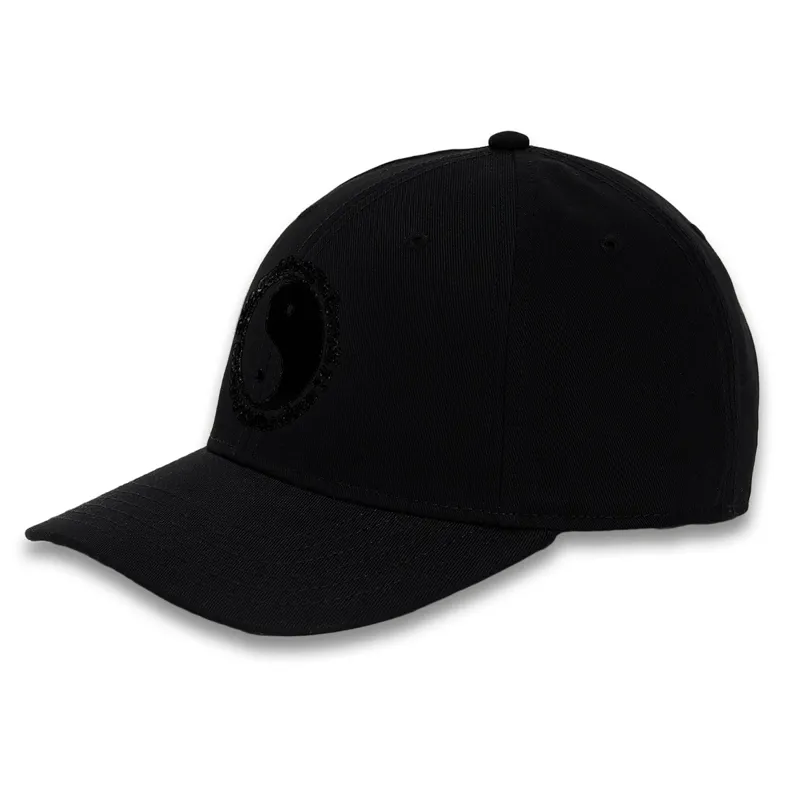 T and C Surf Designs OG Snap Back Cap in Washed Black-1