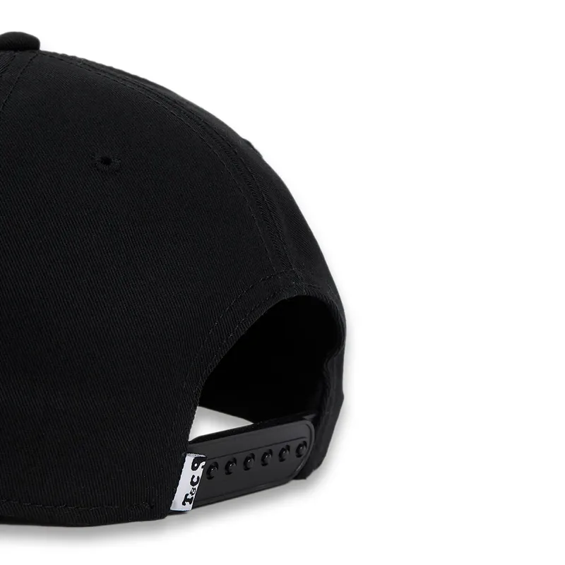 T and C Surf Designs OG Snap Back Cap in Washed Black-2