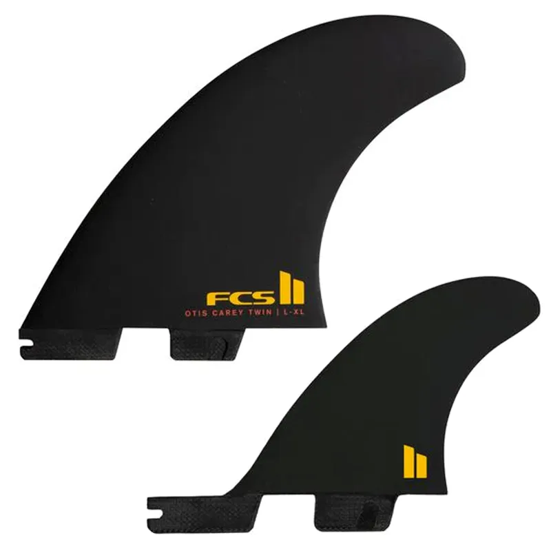 FCS II Otis Carey PG Twin + Stabiliser Fin Set