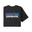 Patagonia P-6 Logo Responsibili-Tee Mens T-Shirt in Black