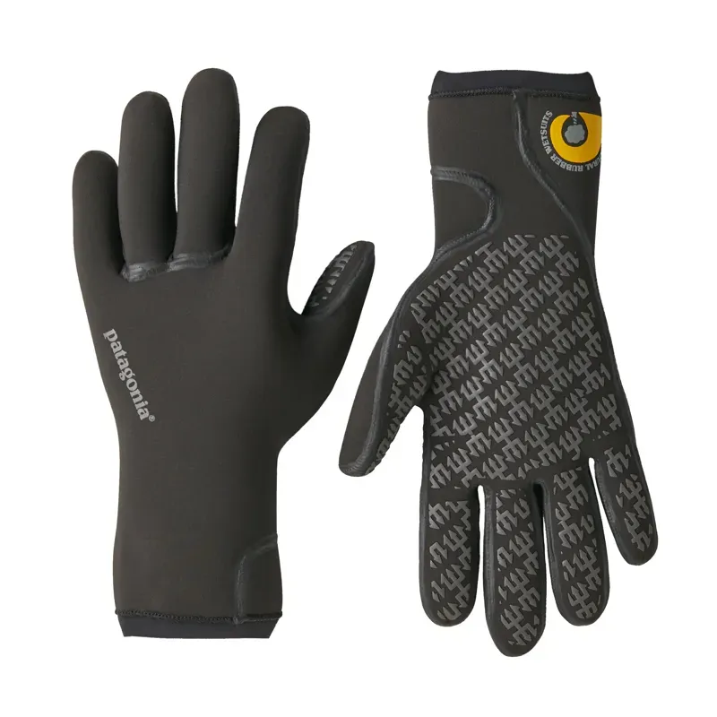 Patagonia R3 Yulex Regulator Wetsuit Gloves in Black