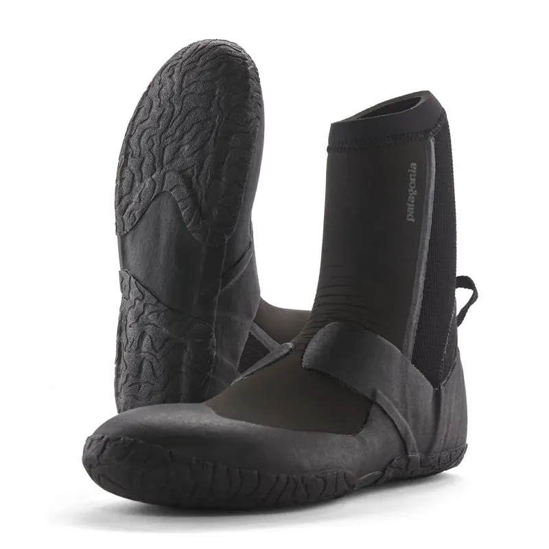 Patagonia R5 Yulex Regulator Round Toe Booties in Black