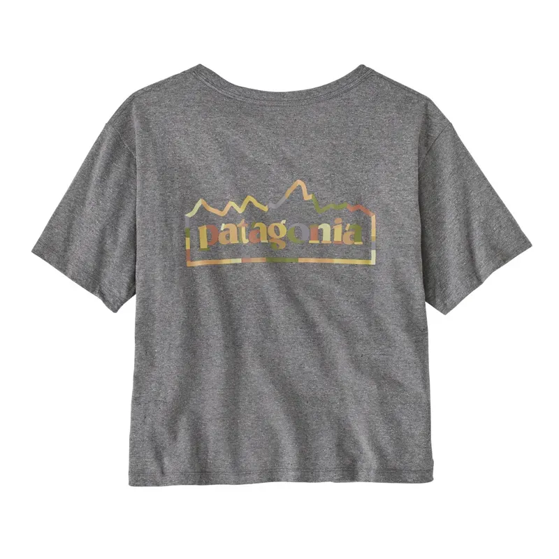 Patagonia Unity Fitz Easy Cut Women's Responsibili-Tee in Gravel Heather