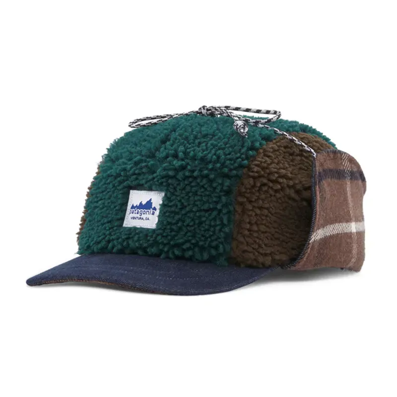 Patagonia Range Earflap Cap in Cascade Green