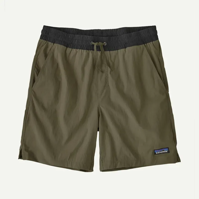 Patagonia Men's 6 inch Baggies Lights Shorts in Basin Green