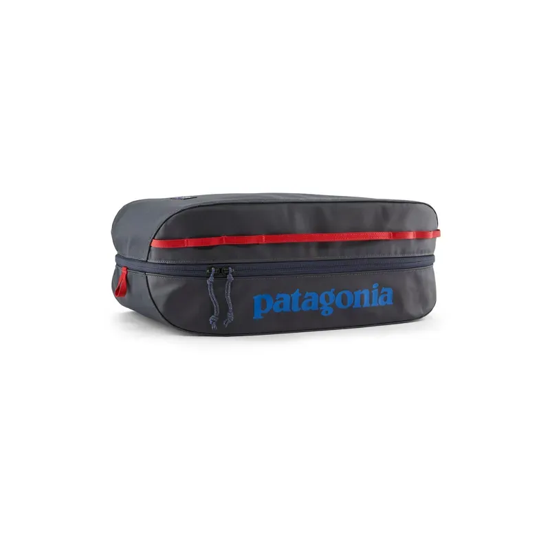 Patagonia Black Hole 14L Cube in Smolder Blue w/Amanita Red