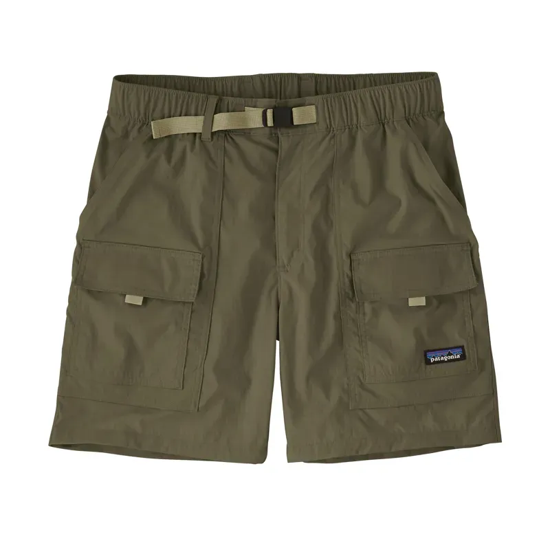 Patagonia Men's 6 inch Outdoor Everyday Shorts in Basin Green
