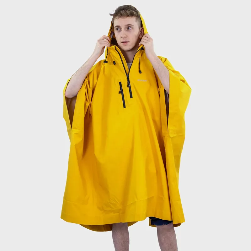 Dryrobe Adults Waterproof Poncho in Yellow-1