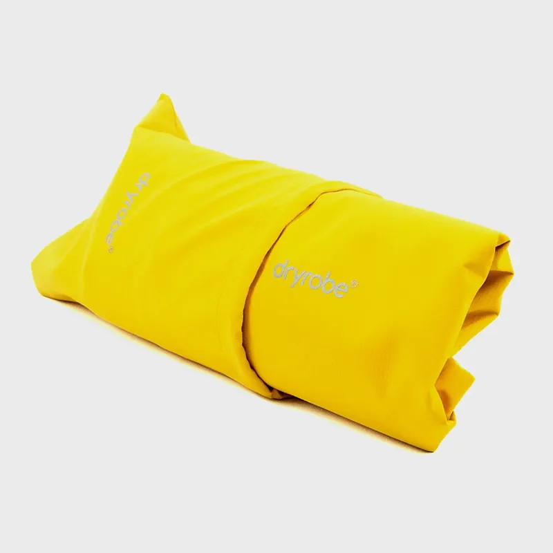 Dryrobe Adults Waterproof Poncho in Yellow-3