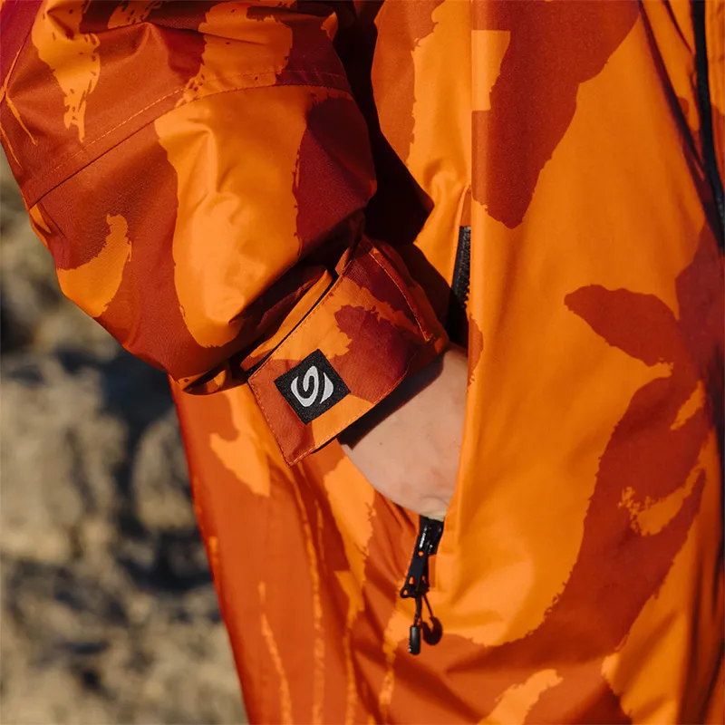 Dryrobe Advance Alpine Long Sleeve Change Robe in Mosaic Palm for Ages 10-13-6