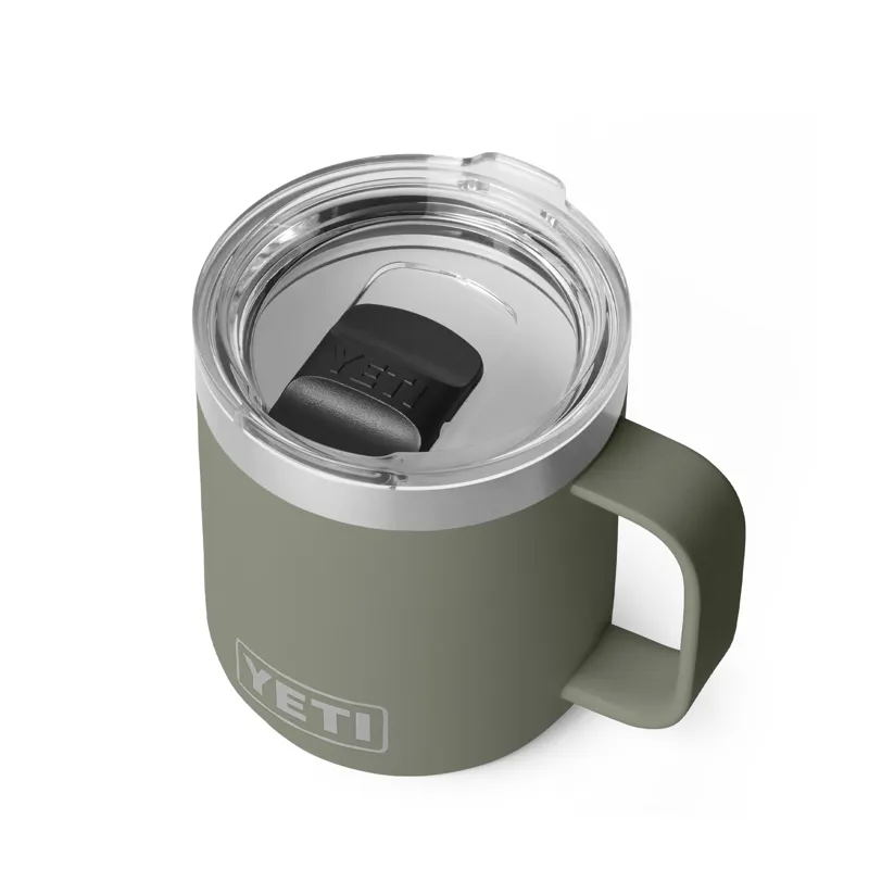 Yeti Rambler 10oz Ceramic Lined Mug in Pampa Green
