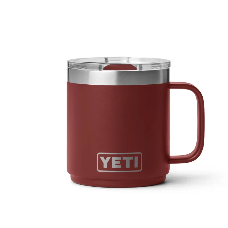 Yeti Rambler 10oz Ceramic Lined Mug in Stag Red-1