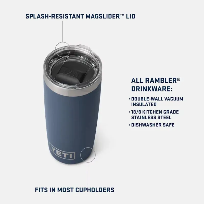 Yeti Rambler 10oz Tumbler in Olive/King Crab Orange-3