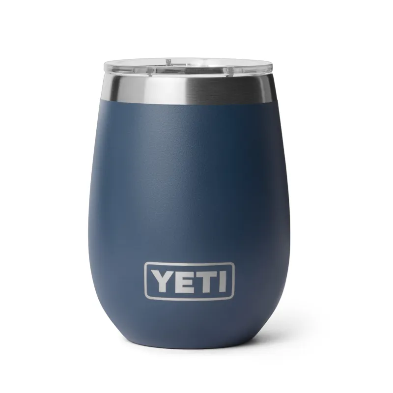 Yeti Rambler 10oz Ceramic Lined Wine Tumbler in Navy