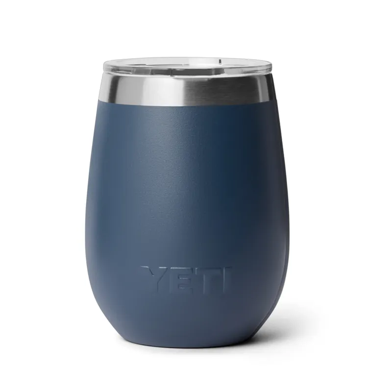 Yeti Rambler 10oz Ceramic Lined Wine Tumbler in Navy-1