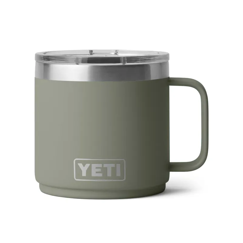 Yeti Rambler 14oz Ceramic Lined Mug in Pampa Green-1