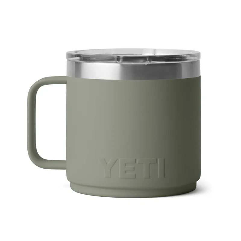 Yeti Rambler 14oz Ceramic Lined Mug in Pampa Green-2