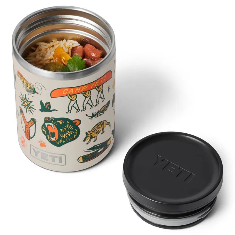 Yeti Rambler 16oz Food Jar in Cape Summer Camp-3