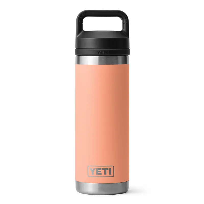 Yeti Rambler 18oz Chug Bottle in Lowcountry Peach
