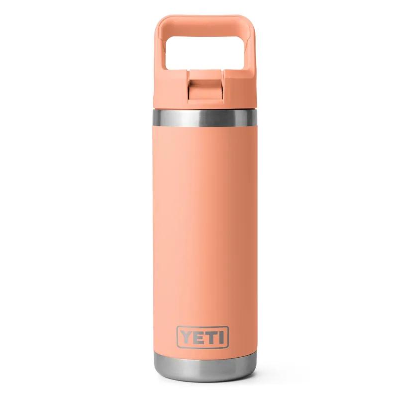 Yeti Rambler 18oz Straw Bottle in Lowcountry Peach-1