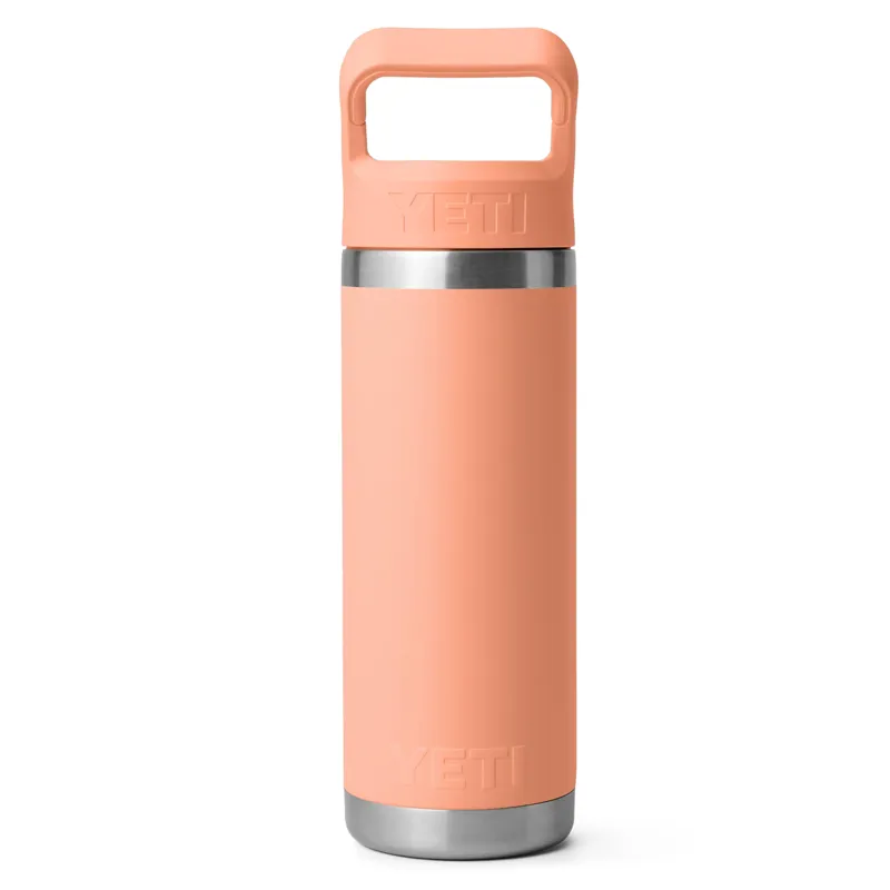Yeti Rambler 18oz Straw Bottle in Lowcountry Peach-3