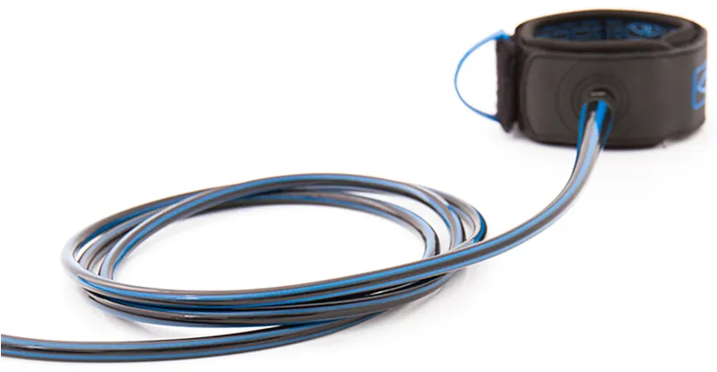Ocean and Earth 1XT Coldwater Premium Leash in Black-Blue-2