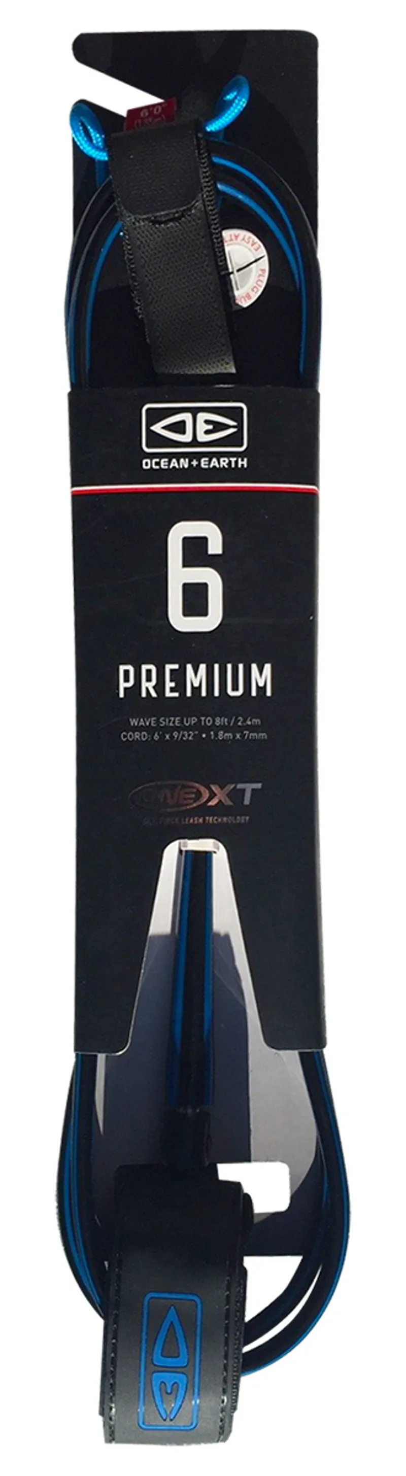 Ocean and Earth 1XT Premium Leash in Blue-2