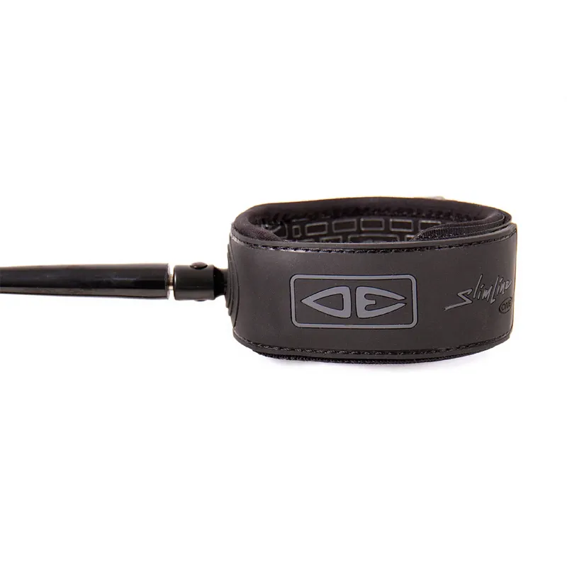 Ocean and Earth 1XT Comp Slim Line 6ft Leash in Black